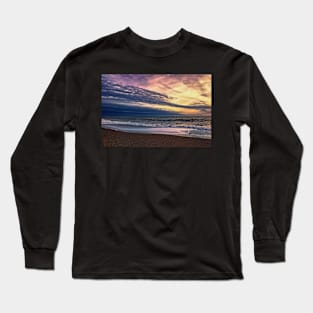 Beach at Sunset Long Sleeve T-Shirt